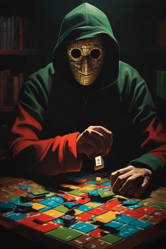 jigsaw,game illustration,play escape game live and win,board game,gambler,poker,dice poker,robber,money heist,live escape game,meeple,jigsaw puzzle,risk,tabletop game,card game,fortune teller,card games,ouija board,anonymous,mystery book cover,Art,Artistic Painting,Artistic Painting 34