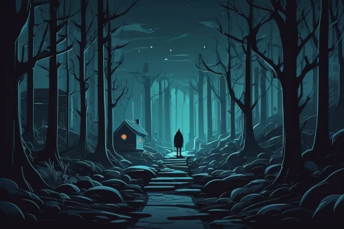haunted forest,hollow way,game illustration,sci fiction illustration,the woods,forest path,the forest,forest walk,forest dark,forest background,mobile video game vector background,halloween illustration,digital illustration,adventure game,the path,cartoon video game background,vector illustration,forest,wander,the mystical path,Illustration,Vector,Vector 06