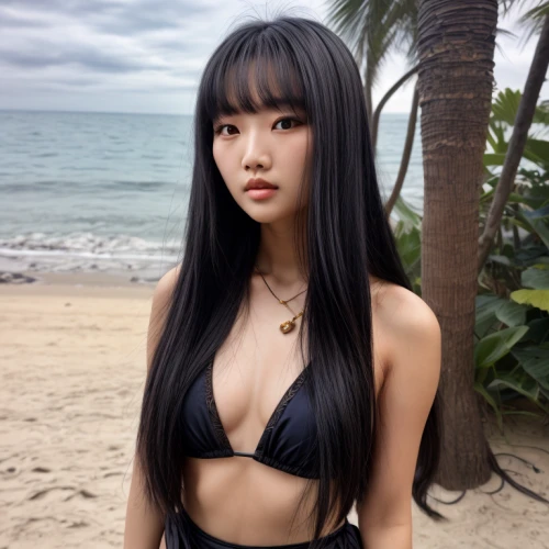 asian semi-longhair,oriental longhair,青龙菜,asian girl,beach background,sanya,bangs,phuquy,mai tai,bia hơi,asian vision,vietnamese,japanese idol,asian woman,miss vietnam,korean,maimi fl,gravure idol,seminyak,asian