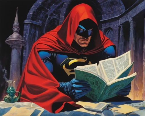 comic books,red hood,red riding hood,marvel comics,caped,scholar,bibliology,literacy,red cape,todo-lists,comic book,comics,reader,readers,little red riding hood,writing articles,spawn,doctor doom,reading,learn to write,Conceptual Art,Daily,Daily 16