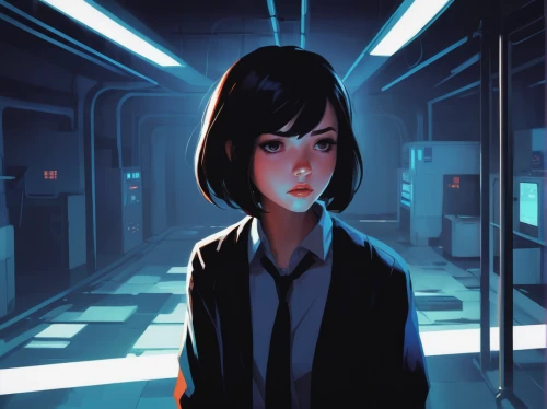 the girl at the station,sci fiction illustration,train ride,locker,last train,game illustration,cg artwork,worried girl,train,vector girl,underground,korea subway,mako,elevator,train way,digital painting,south korea subway,echo,persona,metro,Conceptual Art,Fantasy,Fantasy 19