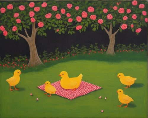 ducklings,rubber ducks,flock of chickens,ducks,bird painting,fry ducks,pink flamingos,goslings,wild ducks,flamingos,duck females,chicken yard,duckling,red duck,chicken chicks,picnic,springtime background,garden birds,flock home,ducks  geese and swans,Art,Artistic Painting,Artistic Painting 26
