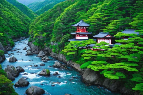 japan landscape,beautiful japan,japan,kumano kodo,japanese mountains,japan garden,japanese alps,south korea,tsukemono,japanese architecture,kyoto,beautiful landscape,nikko,淡島神社,the chubu sangaku national park,hokkaido,river landscape,shirakawa-go,japan's three great night views,nature landscape,Illustration,Japanese style,Japanese Style 15