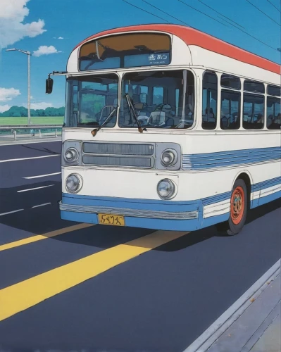 trolley bus,bus,trolleybus,city bus,street car,airport bus,trolleybuses,schoolbus,red bus,school bus,dennis dart,volkswagenbus,bus stop,trolley,bus lane,english buses,buses,tram,model buses,shuttle bus,Illustration,Japanese style,Japanese Style 14