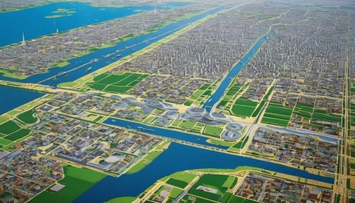 sumida,river delta,odaiba,hanseatic city,tokyo city,asakusa,yamada's rice fields,osaka port,yokohama,yamaga city,72 turns on nujiang river,city cities,urban development,shenyang,haikou city,city moat,kumamoto city,destroyed city,grand canal,city blocks,Conceptual Art,Daily,Daily 26