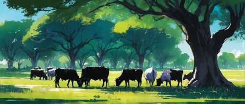 cows on pasture,cow herd,cows,heifers,pasture,holstein cattle,milk cows,dairy cows,livestock,cattle,oxen,young cattle,ruminants,cattle crossing,cattle show,livestock farming,dairy cattle,pastures,cattle dairy,mountain cows,Illustration,Paper based,Paper Based 07