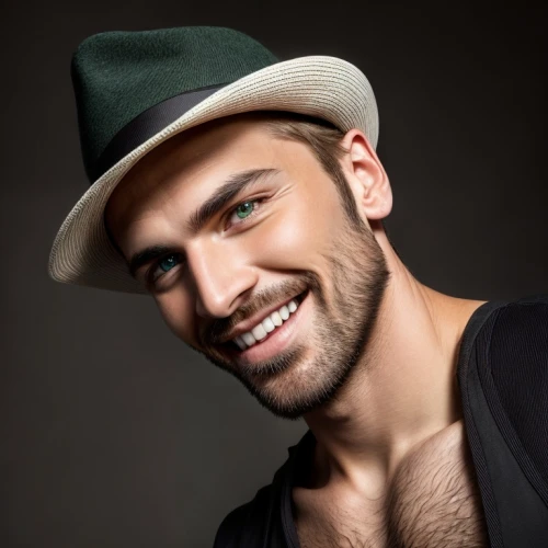 men hat,men's hat,men's hats,male model,leather hat,beret,itamar kazir,brown hat,flat cap,uomo vitruviano,bowler hat,latino,brown cap,fedora,danila bagrov,chest hair,baseball cap,hat,fernano alonso,stetson,Common,Common,Photography