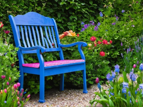 garden bench,chair in field,floral chair,garden furniture,giverny,cottage garden,deck chair,bench chair,deckchair,deckchairs,rocking chair,pink chair,chaise longue,windsor chair,chair,old chair,garden decor,outdoor bench,chaise,garden swing,Art,Classical Oil Painting,Classical Oil Painting 17