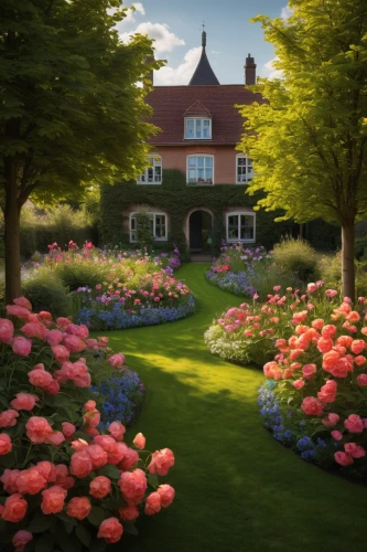 cottage garden,flower garden,holland,home landscape,english garden,netherlands,country house,flower bed,spring garden,splendor of flowers,the garden society of gothenburg,dutch landscape,country estate,springtime background,beautiful home,blanket of flowers,garden phlox,the netherlands,flowerbed,flower painting,Photography,Artistic Photography,Artistic Photography 10