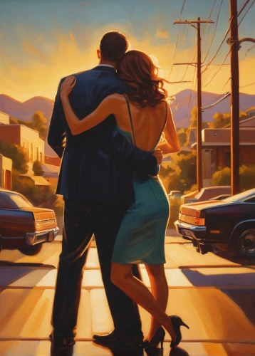 argentinian tango,dancing couple,oil painting on canvas,salsa dance,tango,latin dance,oil on canvas,loving couple sunrise,dance with canvases,tango argentino,oil painting,the hands embrace,country-western dance,man and woman,square dance,blues and jazz singer,art painting,vintage man and woman,two people,man and wife,Conceptual Art,Daily,Daily 12