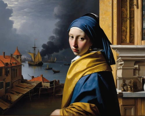 christopher columbus's ashes,christopher columbus,portrait of christi,flemish,saint mark,girl with a pearl earring,st jacobus,carthusian,meticulous painting,bellini,the prophet mary,woman drinking coffee,saint coloman,dornodo,joan of arc,portrait of a woman,cepora judith,praying woman,saint paul,woman praying,Art,Classical Oil Painting,Classical Oil Painting 07