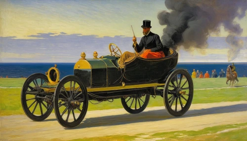 steam car,carriage,horse-drawn carriage,phaeton,carriages,benz patent-motorwagen,handcart,horse-drawn vehicle,blue pushcart,stagecoach,daimler majestic major,horse and buggy,ceremonial coach,straw cart,horse carriage,luggage cart,wooden carriage,lev lagorio,model t,transportation,Art,Classical Oil Painting,Classical Oil Painting 20