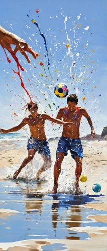 beach sports,oil painting on canvas,sport kite,beach soccer,beach ball,water fight,skimboarding,beach defence,summer beach umbrellas,oil painting,kite sports,kites,kite boarder wallpaper,kitesurfer,kite surfing,traditional sport,surfers,beach basketball,people on beach,kitesurfing,Conceptual Art,Graffiti Art,Graffiti Art 08