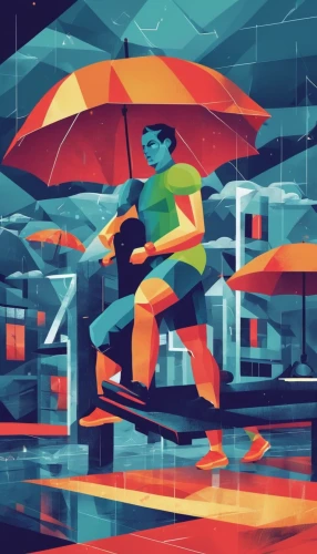 man with umbrella,vector illustration,pedestrian,sci fiction illustration,walking in the rain,vector art,game illustration,umbrella,weatherman,a pedestrian,vector graphic,camera illustration,female runner,vector image,digital illustration,raindops,long-distance running,umbrella pattern,frame illustration,rain bar,Illustration,Vector,Vector 17