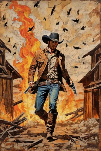 country-western dance,rodeo,western riding,cowboy mounted shooting,cowboy action shooting,western film,fire artist,beagador,gunfighter,cowboy,painting technique,cowboys,man and horses,burned land,wild west,oil painting on canvas,pilgrim,western,cowboy bone,burned firewood,Unique,Paper Cuts,Paper Cuts 06