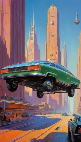 futuristic car,chrysler concorde,futuristic landscape,futuristic,austin cambridge,supersonic transport,chrysler,cadillac de ville series,buick y-job,sci-fi,sci - fi,chevrolet impala,buick electra,cadillac,science-fiction,edsel pacer,transportation,buick lesabre,desoto deluxe,atomic age,Conceptual Art,Sci-Fi,Sci-Fi 19