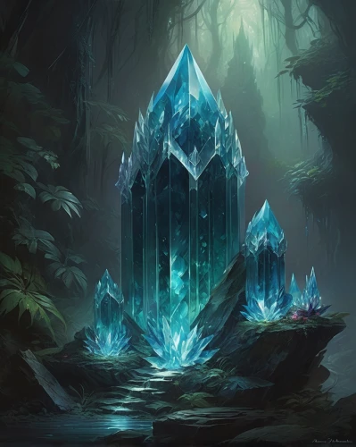 ice castle,cube background,shard of glass,ice crystal,crystals,druid stone,crystalline,crystal,water glace,diamond background,blue cave,druid grove,water cube,diamond lagoon,hall of the fallen,crystal glass,blue enchantress,ice cave,crystal therapy,cube sea,Conceptual Art,Fantasy,Fantasy 13