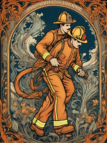 firefighter,volunteer firefighter,firemen,fire fighter,firefighters,woman fire fighter,fire-fighting,fireman,fire fighters,forest workers,fire hose,volunteer firefighters,fire fighting,fire service,firefighting,fire fighting water,fire brigade,fireman's,rescue workers,steelworker,Illustration,Retro,Retro 13