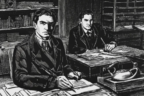 theoretician physician,researchers,typesetting,sherlock holmes,hand-drawn illustration,albert einstein and niels bohr,reading glasses,children studying,laboratory,barrister,writing or drawing device,study room,examining,lawyers,tutoring,writers,tutor,academic,attorney,wright brothers,Photography,Fashion Photography,Fashion Photography 10