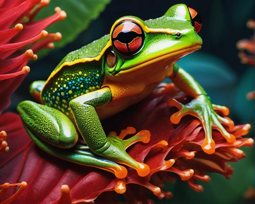 red-eyed tree frog,coral finger tree frog,pacific treefrog,squirrel tree frog,tree frog,tree frogs,eastern dwarf tree frog,barking tree frog,litoria fallax,green frog,frog background,wallace's flying frog,coral finger frog,poison dart frog,golden poison frog,jazz frog garden ornament,woman frog,kissing frog,shrub frog,tropical animals,Photography,Artistic Photography,Artistic Photography 03