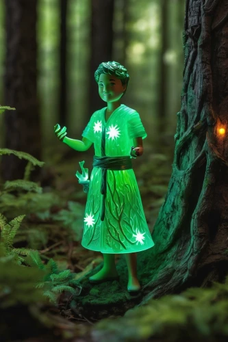 fairy forest,ballerina in the woods,digital compositing,fae,drawing with light,faerie,green aurora,enchanted forest,patrol,child fairy,the enchantress,evil fairy,glowworm,lightpainting,fireflies,light painting,marie leaf,visual effect lighting,magical adventure,aaa,Unique,3D,Garage Kits