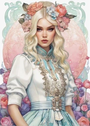 eglantine,fantasy portrait,rosa ' amber cover,jessamine,zodiac sign libra,fairy tale character,rosa 'the fairy,rose flower illustration,camellia,white rose snow queen,vanessa (butterfly),flower fairy,victorian lady,porcelain rose,zodiac sign gemini,spring crown,cinderella,hydrangea,apple blossoms,rosa ' the fairy,Illustration,Abstract Fantasy,Abstract Fantasy 11