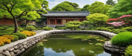 japan garden,japanese garden ornament,japanese garden,zen garden,sake gardens,asian architecture,garden pond,japanese zen garden,koi pond,hyang garden,japan landscape,lotus pond,beautiful japan,lily pond,green landscape,japanese architecture,japanese art,green garden,ritsurin garden,fish pond,Art,Classical Oil Painting,Classical Oil Painting 33