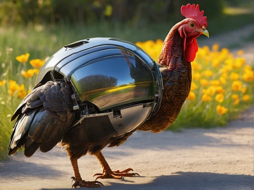 pubg mascot,cockerel,funny turkey pictures,motorcycle helmet,vintage rooster,domesticated turkey,turducken,meleagris gallopavo,turkey hen,honk,save a turkey,wild turkey,bantam,wing mirror,rooster head,turkey tourism,motorcyclist,landfowl,polish chicken,thanksgiving turkey,Art,Classical Oil Painting,Classical Oil Painting 20