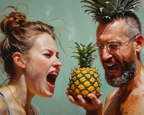 ananas,fresh pineapples,house pineapple,pineapple,pineapples,pinapple,oil painting on canvas,oil painting,pineapple head,fir pineapple,watermelon painting,pineapple basket,pineapple comosu,pineapple juice,a pineapple,art painting,pineapple background,man and wife,oil on canvas,painting technique,Conceptual Art,Oil color,Oil Color 05