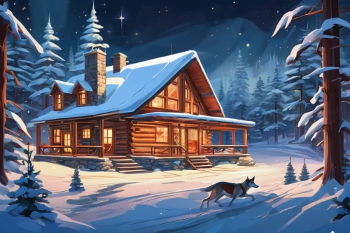 winter house,log cabin,christmas snowy background,christmas landscape,log home,winter background,snow house,nordic christmas,winter village,the cabin in the mountains,christmasbackground,christmas wallpaper,christmas scene,snow scene,house in the forest,small cabin,snowhotel,winter animals,christmas background,north pole,Conceptual Art,Sci-Fi,Sci-Fi 06