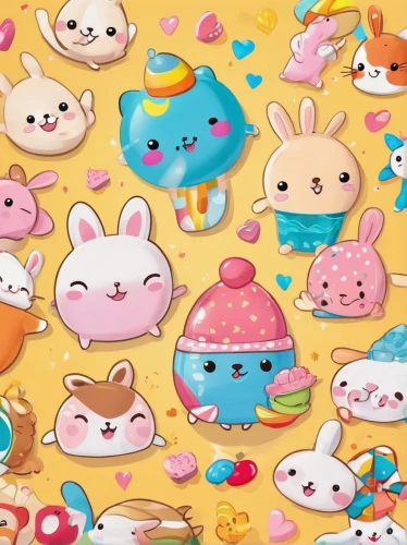 kawaii animal patch,round kawaii animals,cupcake background,macaron pattern,kawaii animals,kawaii animal patches,easter background,birthday banner background,ice cream icons,children's background,candy pattern,kawaii ice cream,kawaii patches,kawaii people swimming,animal stickers,kawaii snails,french digital background,wallpaper roll,playmat,april fools day background,Illustration,Japanese style,Japanese Style 01