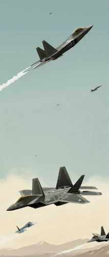 missiles,air combat,lockheed yf-12,f-22 raptor,f-22,northrop yf-23,formation flight,stealth aircraft,lockheed f-117 nighthawk,b-52,aircraft take-off,supersonic aircraft,airshow,blue angels,supersonic fighter,fighter aircraft,supersonic transport,air show,flyby,lockheed martin,Illustration,Japanese style,Japanese Style 08