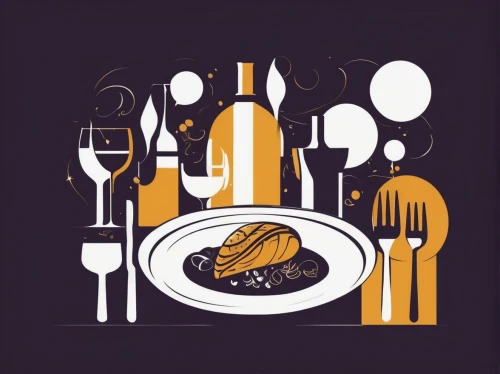 food icons,apple pie vector,food and wine,pie vector,food collage,fine dining restaurant,viennese cuisine,appetite,gastronomy,diet icon,sfogliatelle,place setting,turducken,food table,hamburger plate,beef wellington,food styling,knife and fork,black plates,placemat,Illustration,Vector,Vector 01
