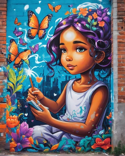 girl picking flowers,girl in flowers,graffiti art,mural,street art,graffiti,streetart,flower painting,grafitti,urban street art,street artist,girl in the garden,street artists,flower wall en,flower art,beautiful girl with flowers,wall painting,urban art,flower fairy,grafiti,Conceptual Art,Graffiti Art,Graffiti Art 07