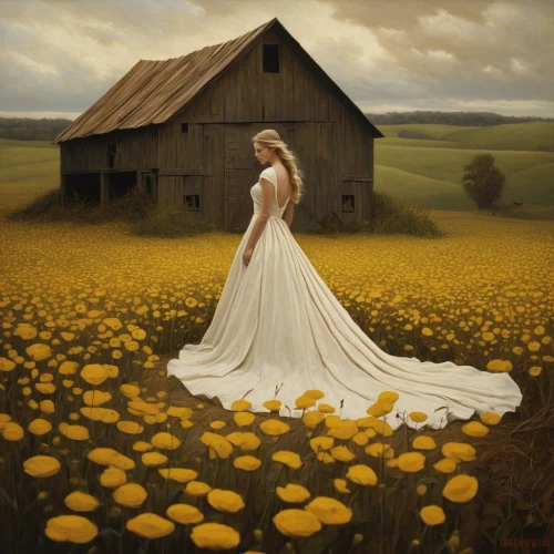 daffodil field,chamomile in wheat field,yellow grass,sunflower field,dandelion field,field of rapeseeds,yellow garden,yellow petals,dandelion meadow,yellow petal,yellow rose,yellow roses,yellow daffodil,yellow daisies,sunflowers,yellow mustard,yellow flower,yellow rose background,rapeseed field,field of flowers,Illustration,Realistic Fantasy,Realistic Fantasy 09