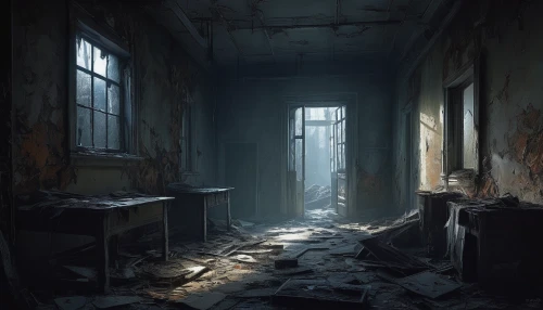 abandoned room,abandoned place,abandoned places,abandoned,cold room,lost place,hallway,derelict,lost places,lostplace,asylum,empty interior,abandoned house,disused,examination room,empty hall,laundry room,decay,dormitory,penumbra,Conceptual Art,Fantasy,Fantasy 12