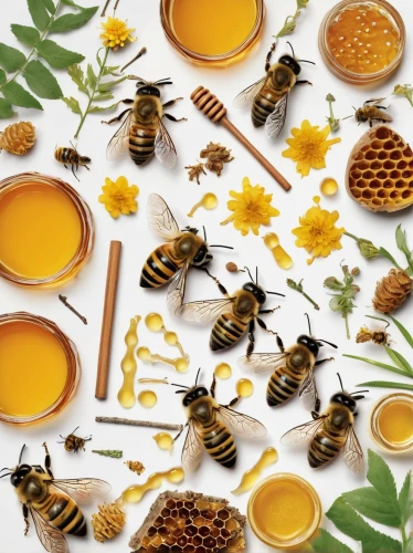 honey products,honey bees,honeybees,beekeeping,beeswax,beekeepers,bees,beehives,honey jars,beekeeper plant,bee keeping,bee pollen,apiary,hives,beekeeper,honey jar,bee colonies,bee-keeping,honeycomb grid,bee honey,Unique,Design,Knolling