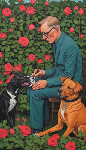 erich honecker,tenterfield terrier,rhodesian ridgeback,teddy roosevelt terrier,kennel club,boy and dog,red poppies,poppy family,dog roses,dog-roses,color dogs,canine rose,poppy fields,hound dogs,remembrance day,dog illustration,service dogs,poppy field,geraniums,artois hound,Conceptual Art,Daily,Daily 29