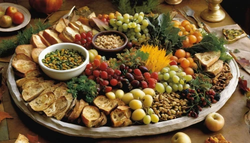 cornucopia,platter,crudités,thanksgiving veggies,cheese plate,food table,food platter,cheese platter,dinner tray,thanksgiving table,cheese spread,leittafel,antipasto,vegetable basket,fruit plate,the dining board,serving tray,persian norooz,hors' d'oeuvres,salad plate,Illustration,Realistic Fantasy,Realistic Fantasy 14