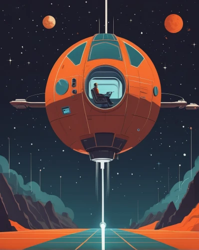 gas planet,sci fiction illustration,spaceship space,spaceship,space ship,spacecraft,space tourism,space voyage,vector illustration,orbiting,space ships,futuristic landscape,space travel,space port,vector ball,space capsule,sci fi,sci-fi,sci - fi,scifi,Illustration,Vector,Vector 05