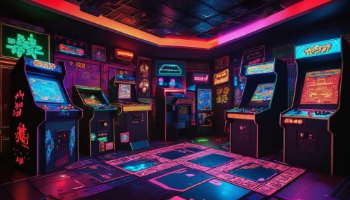 game room,arcade,arcade games,arcade game,arcades,80s,ufo interior,video game arcade cabinet,1980's,pinball,80's design,playing room,1980s,cyberpunk,retro,computer room,aesthetic,sega genesis,sega mega drive,retro styled,Unique,Pixel,Pixel 04