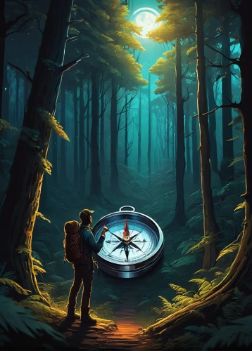 bearing compass,game illustration,gnome and roulette table,compass,potter's wheel,wooden wheel,sci fiction illustration,magnetic compass,compasses,compass direction,adventure game,gyroscope,rim of wheel,circular puzzle,dartboard,frisbee golf,pendulum,stargate,myst,time spiral,Conceptual Art,Fantasy,Fantasy 21