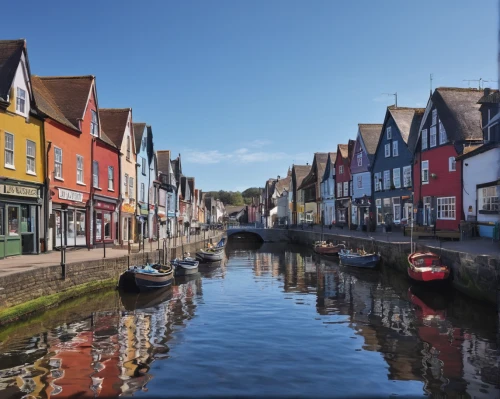 honfleur,half-timbered houses,husum,edam,covid19,covid 19,row of houses,trondheim,bergen,lübeck,york,bristol,whitby,canals,colmar,burano,moret-sur-loing,half-timbered,covid-19,city moat,Illustration,Realistic Fantasy,Realistic Fantasy 36