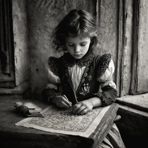 little girl reading,child with a book,children drawing,child writing on board,girl studying,child's diary,children studying,child portrait,girl drawing,girl with cloth,pencil drawings,children learning,vintage children,nomadic children,photographing children,girl praying,child playing,the little girl,newspaper reading,young girl,Photography,Black and white photography,Black and White Photography 02