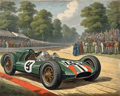 jaguar c-type,lotus seven,monza,le mans,mercedes-benz w 196,bentley eight,jaguar d-type,1000miglia,endurance racing (motorsport),lemans,br 99,lotus 2-eleven,automobile racer,maserati 26m,bentley speed six,lime rock,alfa romeo p2,illustration of a car,racing car,morgan electric car,Art,Classical Oil Painting,Classical Oil Painting 39