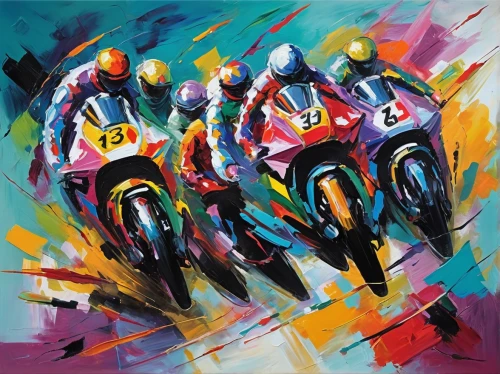 motorcycle racing,grand prix motorcycle racing,motogp,bike pop art,moto gp,superbike racing,road racing,motorcycle racer,isle of man tt,motorcycles,bike colors,motorbike,motorcross,bikes,motorcycle speedway,ducati,artistic cycling,race bike,motorcycling,piaggio,Conceptual Art,Oil color,Oil Color 20