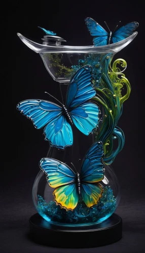 ulysses butterfly,glass wing butterfly,blue angel fish,fighting fish,ornamental fish,aquarium decor,siamese fighting fish,glasswares,shashed glass,glass painting,large aurora butterfly,aurora butterfly,morpho butterfly,hesperia (butterfly),glass wings,morpho,glass yard ornament,birds blue cut glass,mazarine blue butterfly,betta fish,Unique,Paper Cuts,Paper Cuts 01