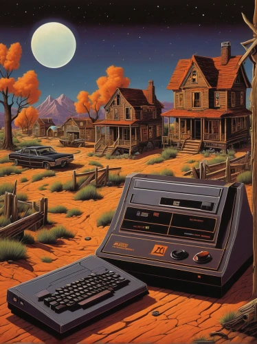 turbografx-16,c64,futuristic landscape,answering machine,retro technology,atari st,synthesizers,atari 2600,game illustration,lunar landscape,ancient civilization,atari,retro halloween,adventure game,cartoon video game background,home landscape,computer game,dosbox,barebone computer,computer games,Conceptual Art,Daily,Daily 33