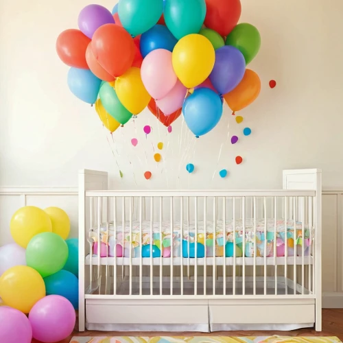 nursery decoration,rainbow color balloons,baby room,colorful balloons,balloons mylar,watercolor baby items,happy birthday balloons,corner balloons,nursery,room newborn,birthday balloons,little girl with balloons,balloons,kids room,baby gate,star balloons,for baby,kids' things,baby clothes line,wall sticker,Illustration,American Style,American Style 08