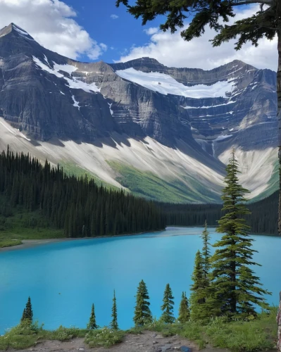 lake louise,lake moraine,peyto lake,moraine lake,canadian rockies,banff national park,jasper national park,maligne lake,icefields parkway,mount robson,icefield parkway,glacial lake,bow lake,two jack lake,alberta,banff,banff alberta,emerald lake,moraine,landscape background,Art,Classical Oil Painting,Classical Oil Painting 09